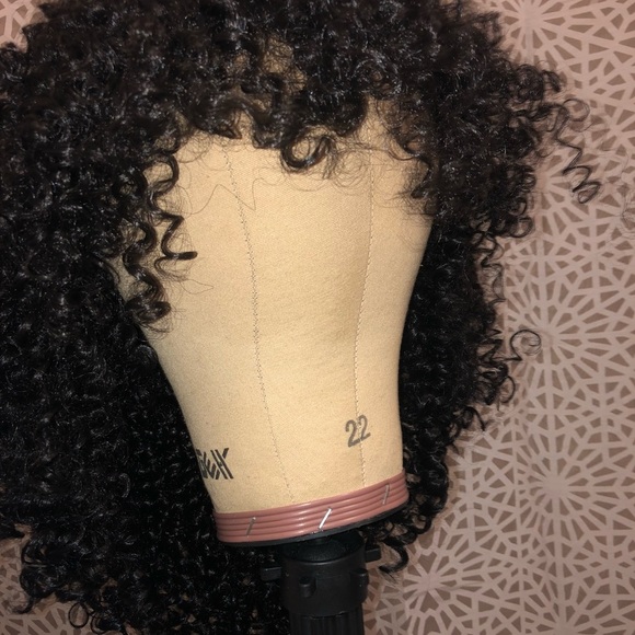 TONI 18” BLACK CURLY FRO NATURAL GIRL WIG *NWT* main image 8